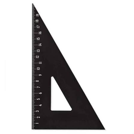 Triangular ruler
