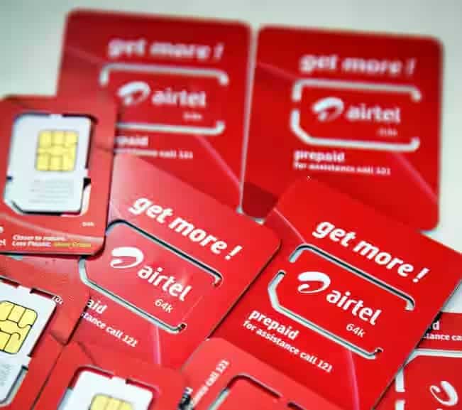 Simcards (Airtel )